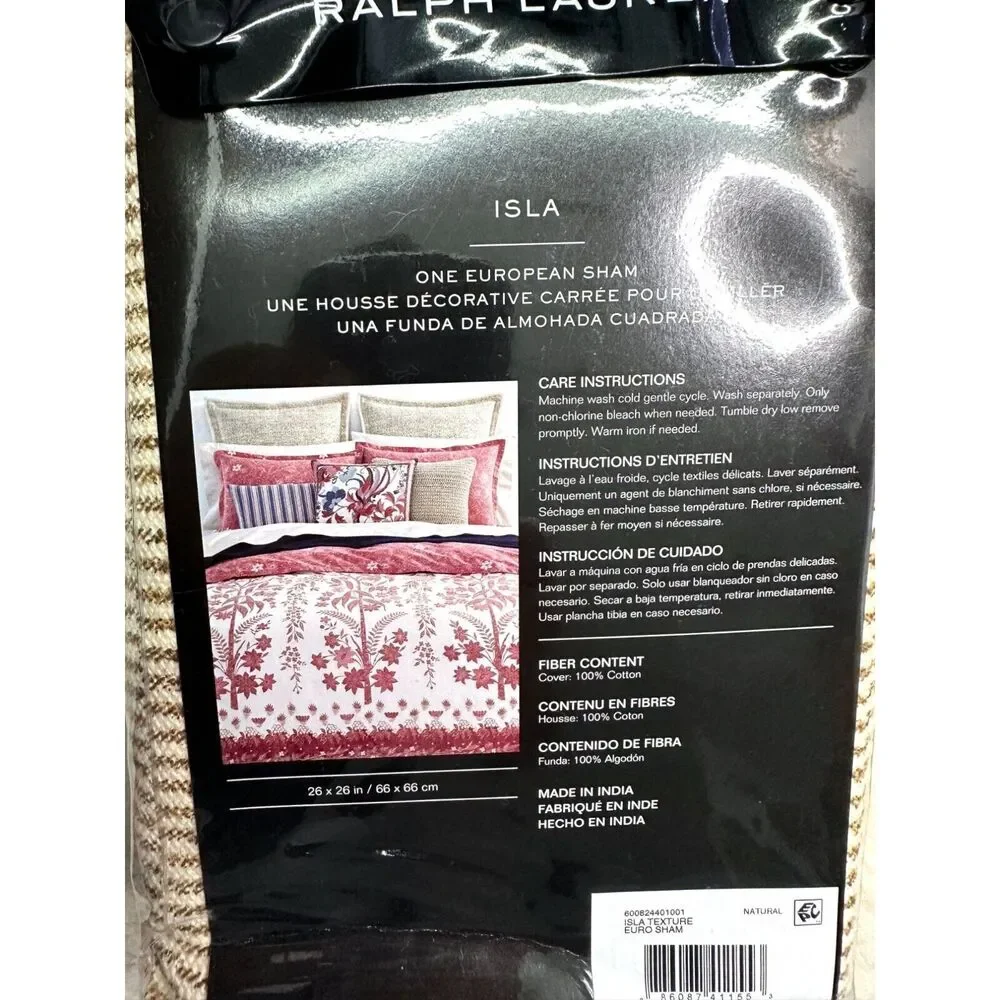 Lauren Ralph Lauren Isla Texture Euro Sham 26